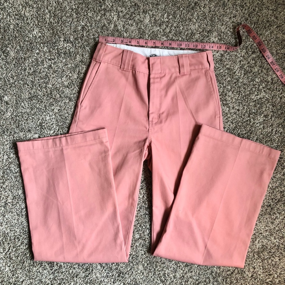 Pink Dickies workwear pants 2R- NWOT